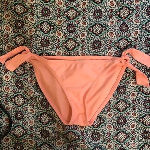 Bright coral orange bikini bottom (target)